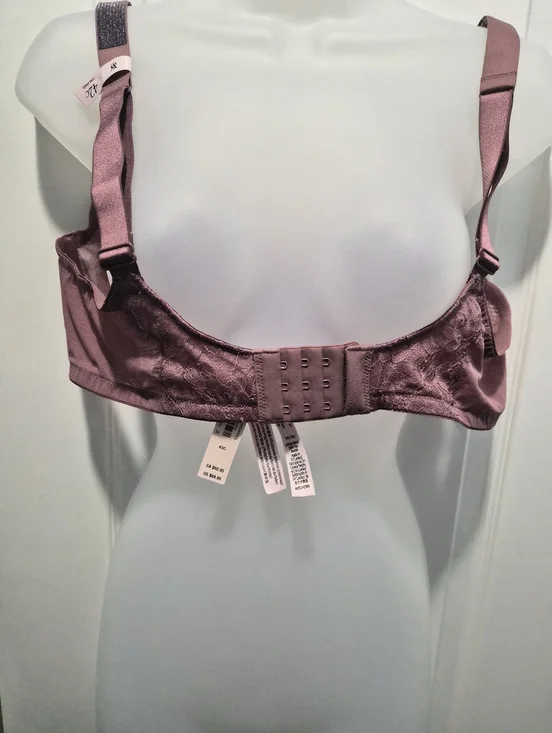 Victoria Secret NWT Size 42C Pretty Purple Color FREE Tote Bag See All Pictures - Picture 2 of 5